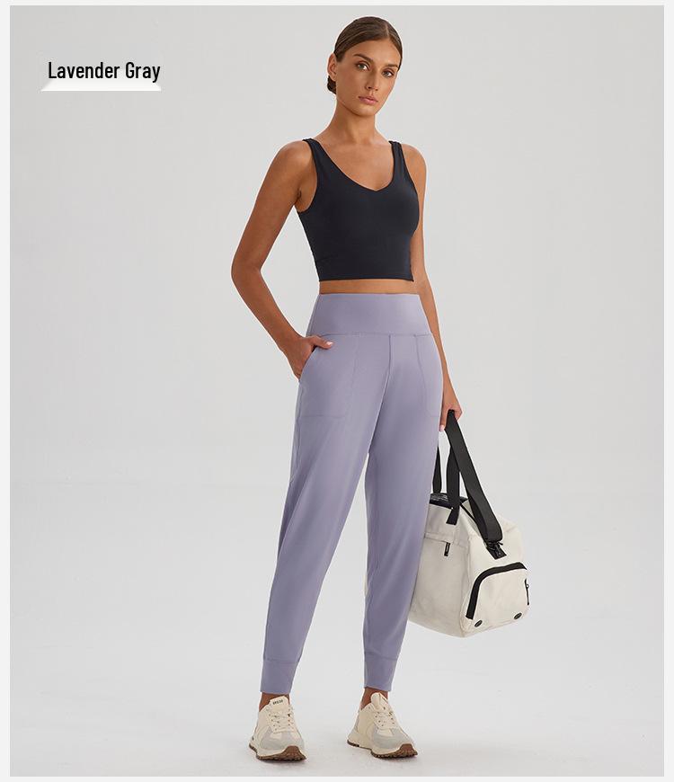 High Waist Quick Dry Autumn-Winter Yoga Joggers - Plus Size, Breathable, Butt Lifting Sportswear.