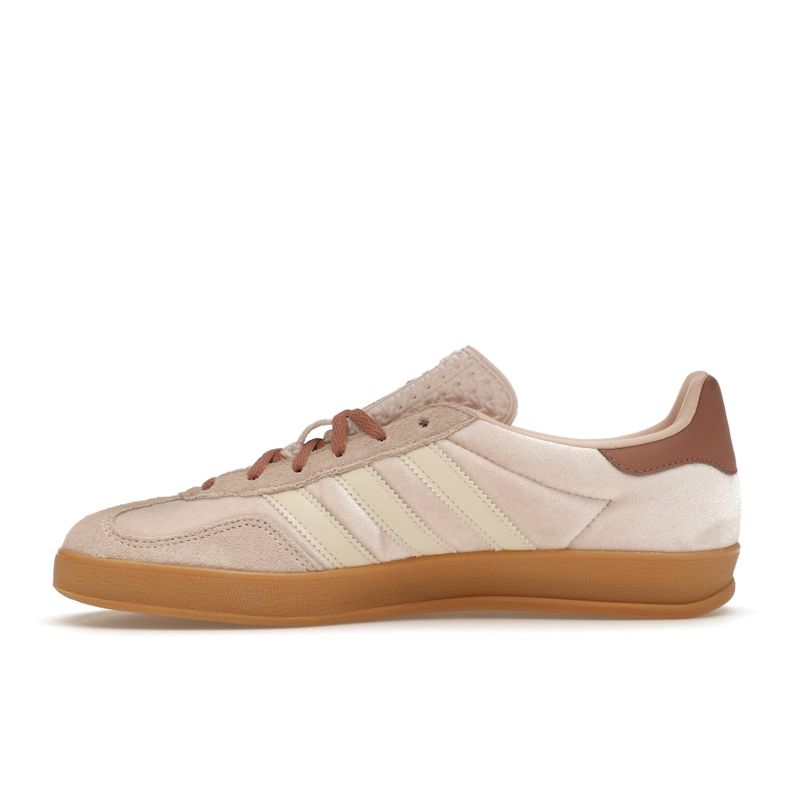 Adidas  Gazelle Indoor Wonder Quartz Velvet Women Sneakers Pink Warm-Clay Gum JR0232