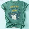 Whale T Shirt Doin My Cetacean Best Funny Orca Lover Save The Vintage Stylish Graphic Casual Comfortable Stretched