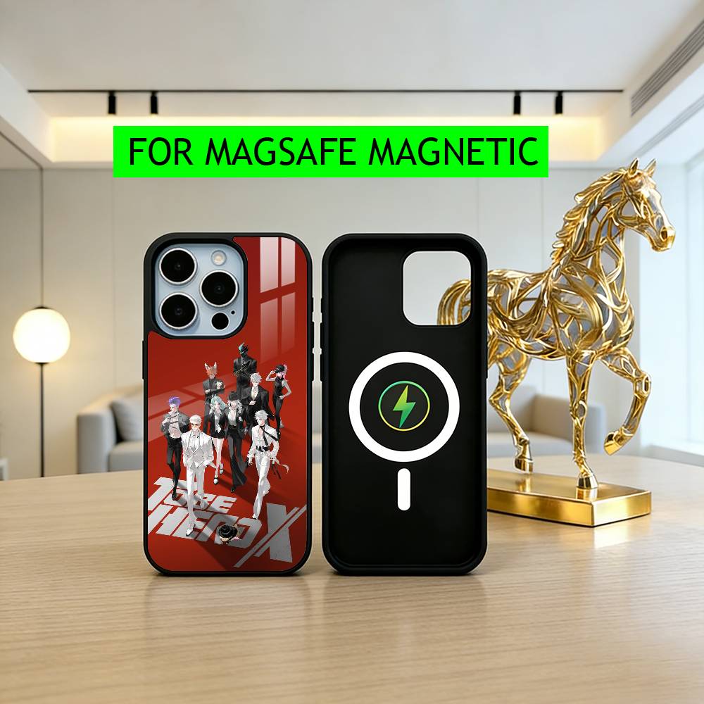 COOL MAN T-to B-be H-hero X-es Phone Case For iPhone17,16,15,14,13,12,11 Plus,Pro Magnetic with Magsafe Wireless Charging