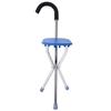 Folding Walking Stick Tripod Stool Stainless Steel Thickening Elderly Walking Cane