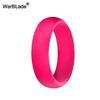 WarBLade 5.7mm Anelli in Silicone Alimentare FDA per Donne Matrimonio Elastici in Gomma Anello Dita in Silicone Flessibile Ipoallergenico