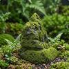 Landscape Rock with Lichen | Washable PU Foam, Artificial Rock, Easy to Clean, for Garden 1