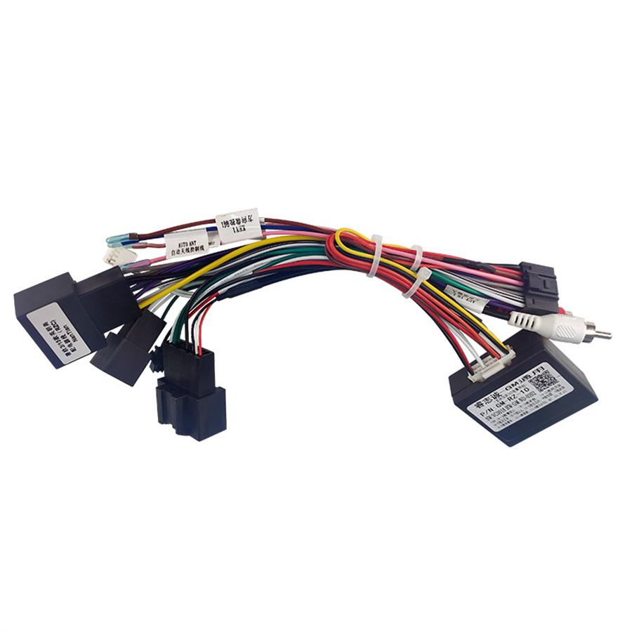 Car Audio 16pin Wire Harness With Canbus Box Set For 2016-2018 Chevrolet Sail 3