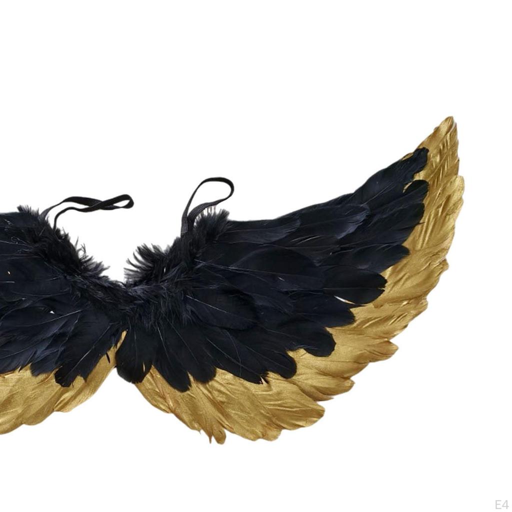 Angel Wing Kids Cosplay 60x35cm Decoration Cute for Boys Girls Lovely Dress up