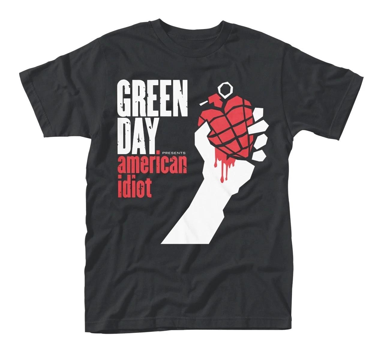 Green Day  American Idiot  T shirt - NEW S