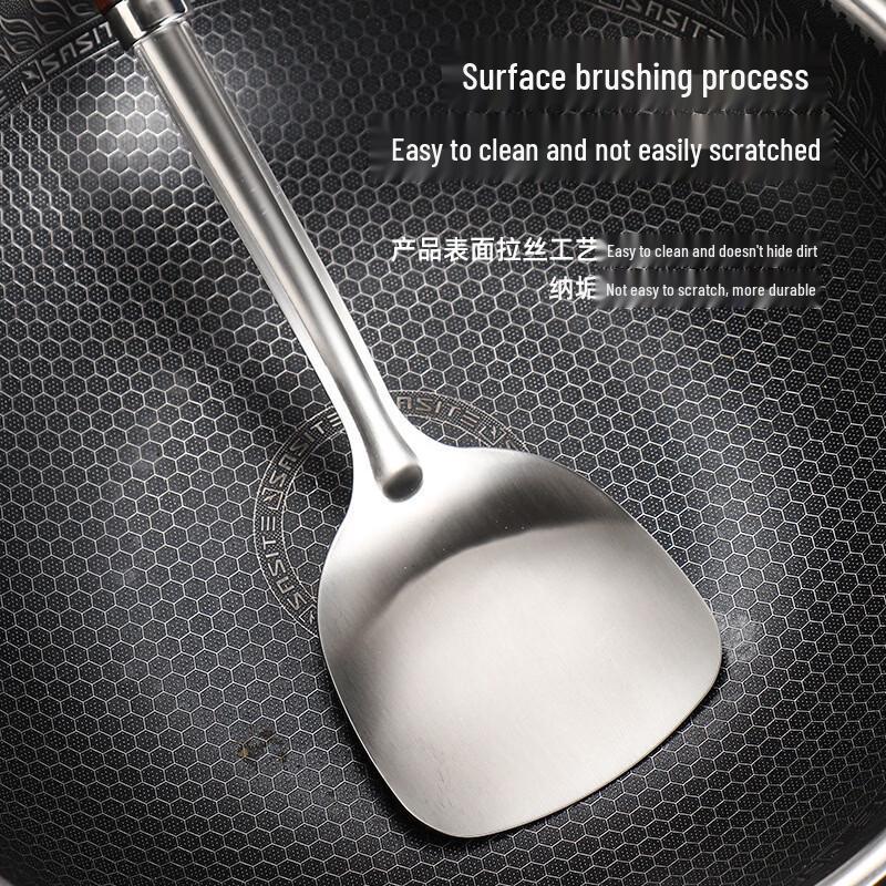 Zhishi 201 Wooden Handle Stainless Steel Spoon Set