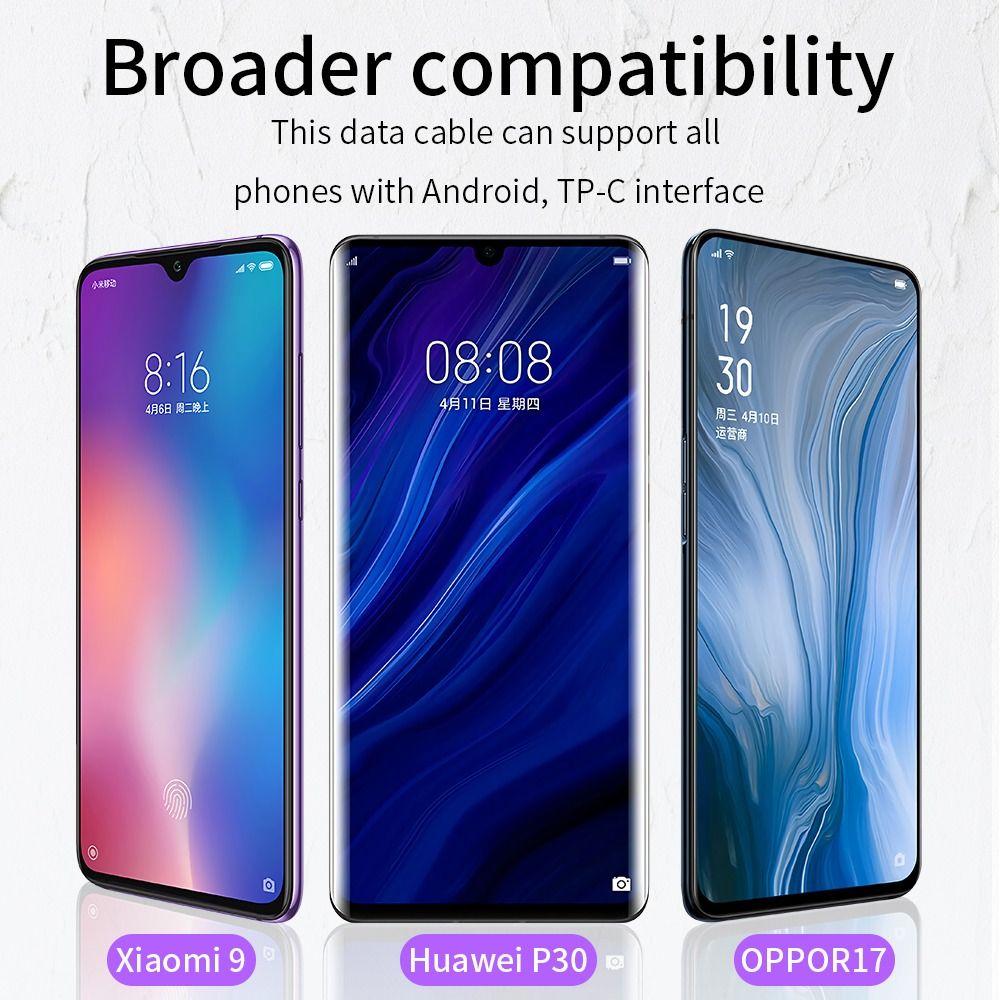 Phone Accessories Digital Cables USB Data Lines Fast Charging Cable Micro Data Cord 3A USB Cable