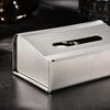 Stainless Steel Tissue Box Holder Sturdy for Bathroom