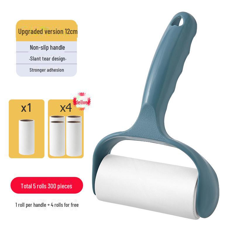 Large Pet Hair Roller Set with Free Shipping: Includes Dust Collector & Replacement Rolls for Clothes