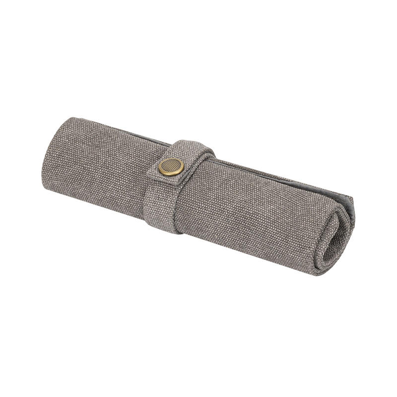 Portable Women Men Roll-Up Watch Band Storage Case Pouch Lightweight Travel Watch Roll Organizer