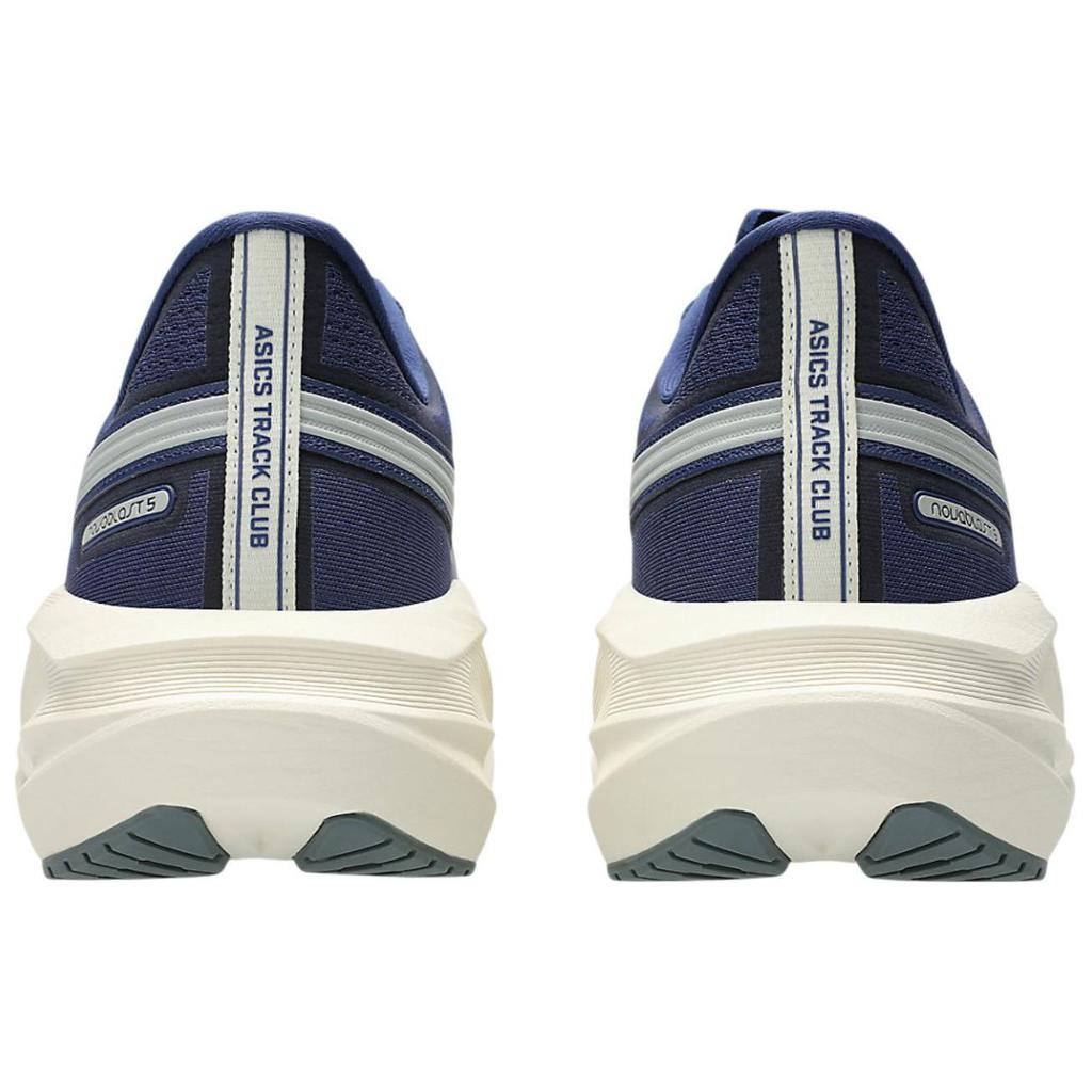 Asics Novablast 5 Track Club Men Sneakers Blue Indigo-Blue Seal-Grey 1011C027-400