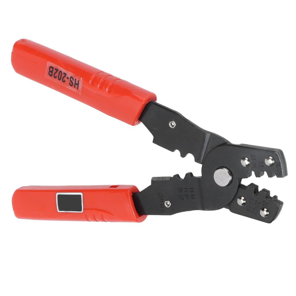HS?202B Cold Pressing Crimping Plier Terminal Crimping Plier Wire Crimper Multifunctional Crimping