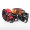 Belt directly from the manufacturer Women's leather cowhide belt Retro versatile embossed butterfly wide pants belt belt