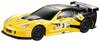 Doyusha 2.4GHz 1/24 Scale Cadillac Corvette C6.R Yellow/Black Electric Radio Control Model No. 866-2417 YB