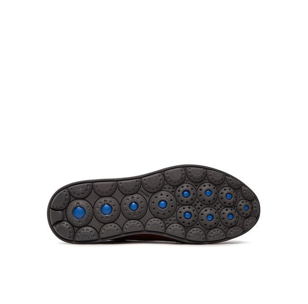 Мужские кроссовки Geox U spherica ec12 u45gra 00043 c6001 коричневые