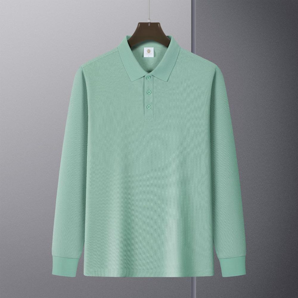 New Simple Basic Versatile Long-sleeved Men's Spring and Autumn High-quality Round Neck Inner Loose Bottoming Shirt Top