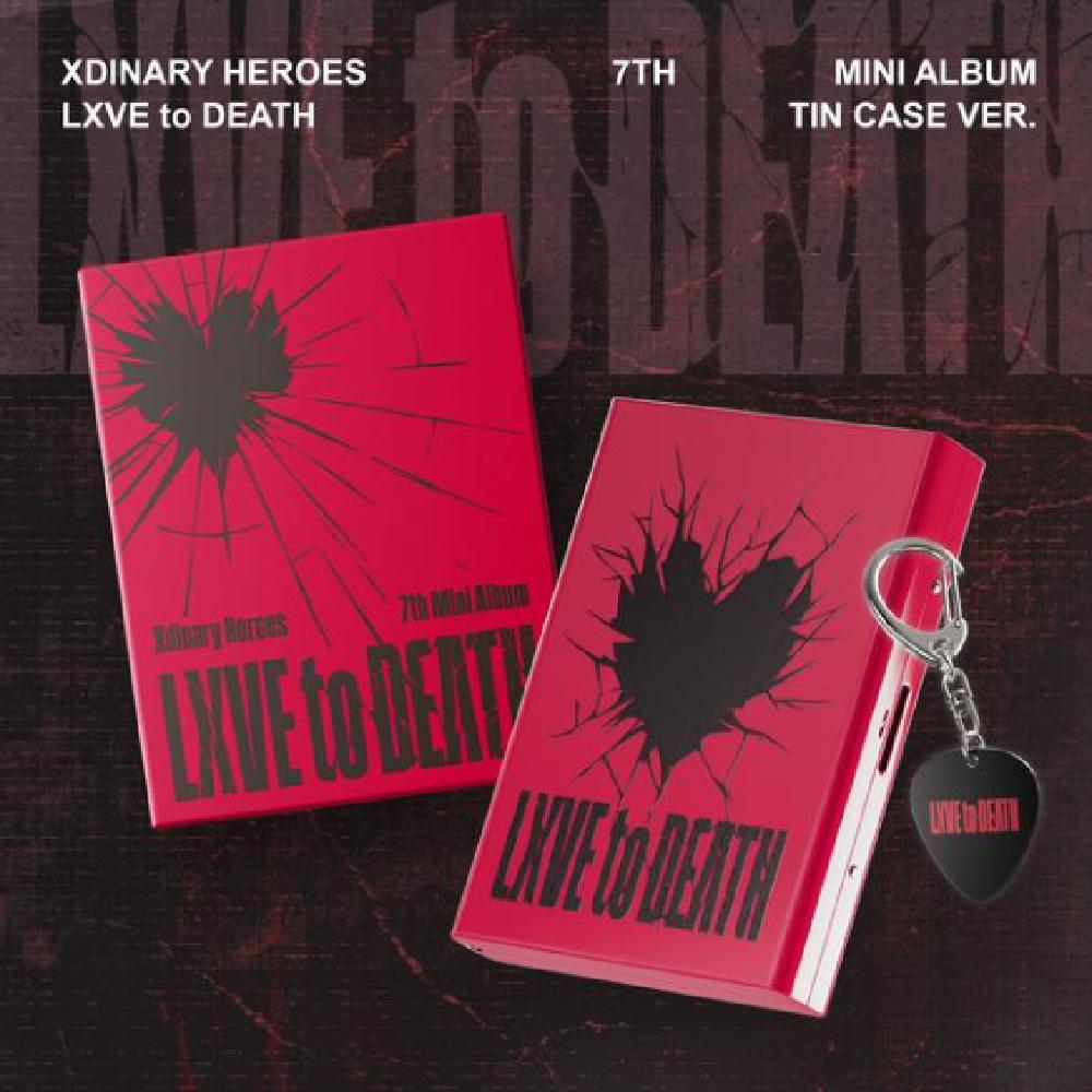 

Предзаказ Xdinary Heroes 7-го мини-альбома LXVE to Death версия в жестяной коробке. И МАГАЗИН ПОБ