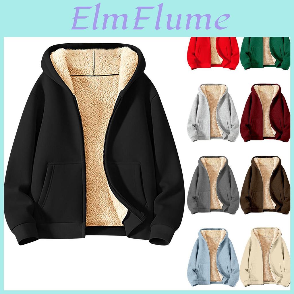Heavy Mens Fleece And Coat Thick Mens Hoodie Cardigan