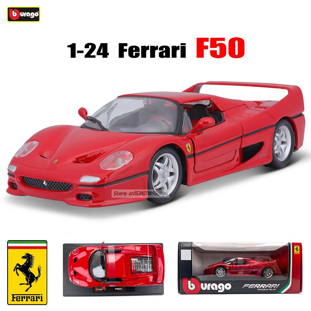 Burago 1:24 Ferrari 12 Cilindri LAFERRARI 250 SF90 Roma F12 PUROSANCUE SP1 ENZO Legierung Automodell Diecast Spielzeugsammlung Geschenk