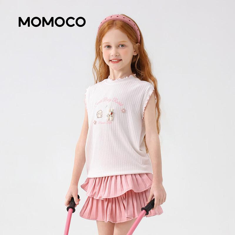 MOMOCO Girls' Summer Short-Sleeve T-Shirt