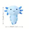 Cute Axolotl Plush Toy, Soft Stuffed Animal Salamander Plush Pillow, Kawaii Plush Toy for Kids