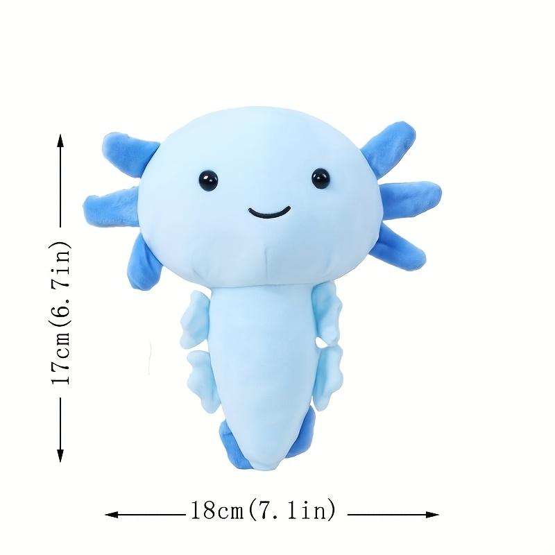 Cute Axolotl Plush Toy, Soft Stuffed Animal Salamander Plush Pillow, Kawaii Plush Toy for Kids