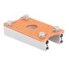 Wood Router Table Insert Plate High Accuracy Router Slotting Positioning Bracket Plate for 65mm