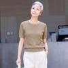 Women's Tencel Blend Short Sleeve Knit T-Shirt