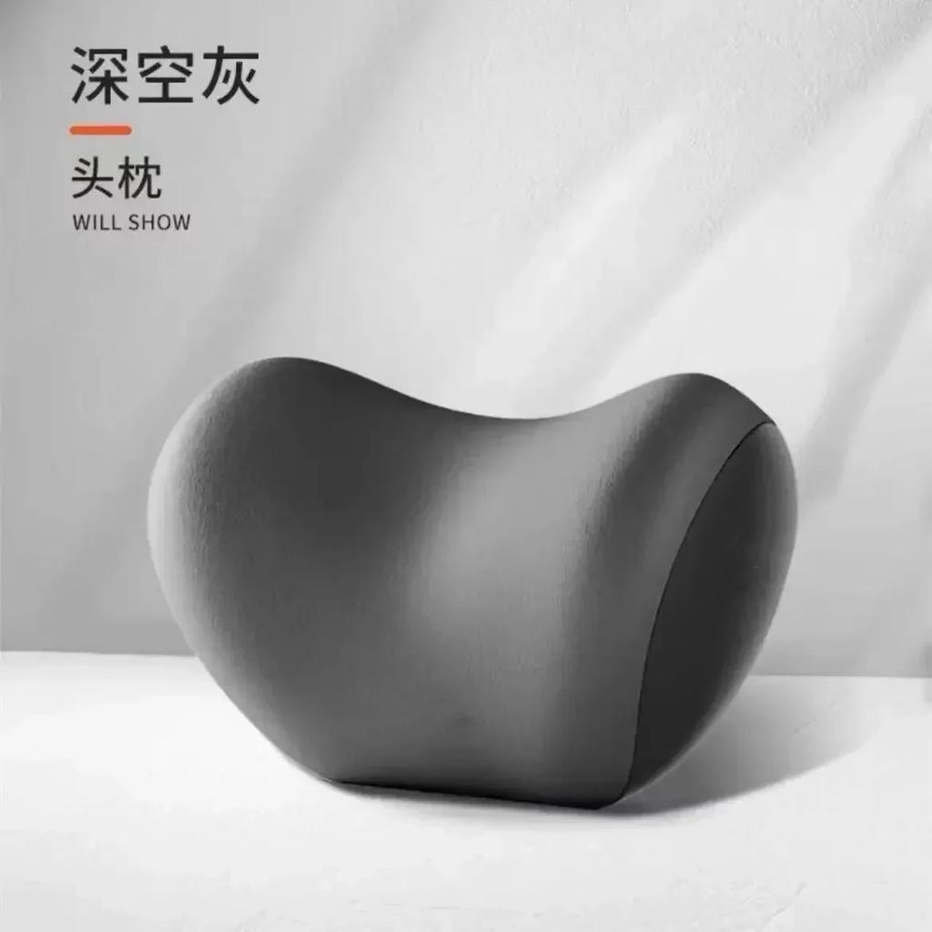 Car Pillow Headrest Neck Pillow Memory Cotton Cervical Lumbar Support Car Headrest Back Pad Back Pillow Car Interior Accessories