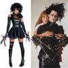 Edward Scissorhands Cosplay Costume With Polyester Fabric For Halloween Party And Theater Performance