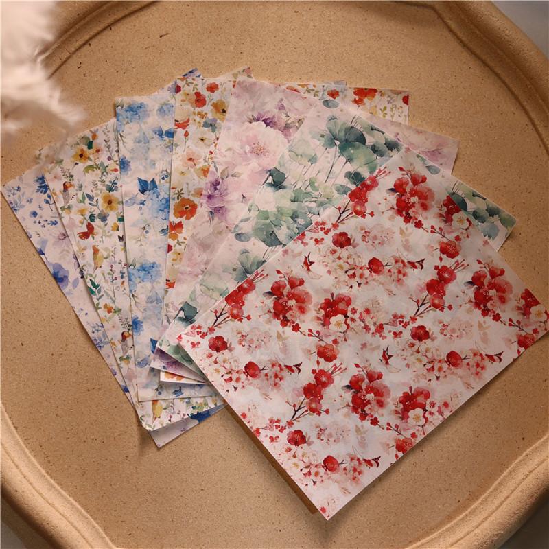 Polymer Clay Watercolor Transfer Paper Engraving Printing Modeling Decorative Paper Handmade Ceramic Craft Pottery Making Tools