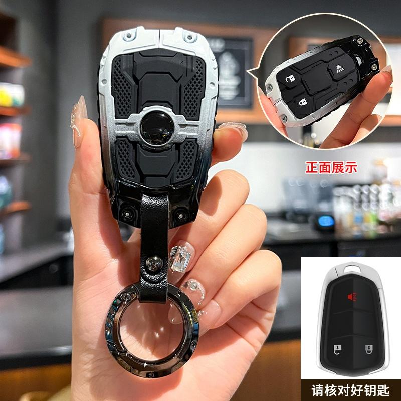 Car Genuine Key Case Holder Shell For Cadillac ESV Escalade CTS XTS SRX ATS 2015 2016 2017 2018 CT5 XT5 XT6 Accessories