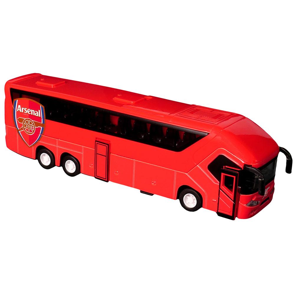 Arsenal FC Die Cast Team Toy Bus