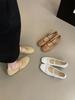 Female Buckle Strap Footwear Ladies Flats Mary Janes Shoes New 2025 Mesh Shallow Women Ballet Flats Shoes
