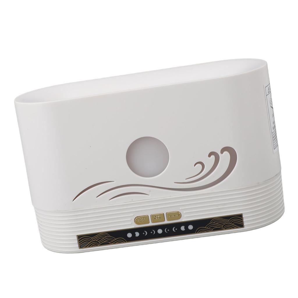 Flame  Diffuser Humidifier 250ml Simulated Flame Aromatherapy  Mist Diffuser for Living Room