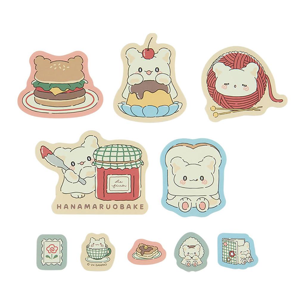 Sanrio Sticker Set Hanamaru Obake Paper 931098 (SANRIO) (Always Together!)