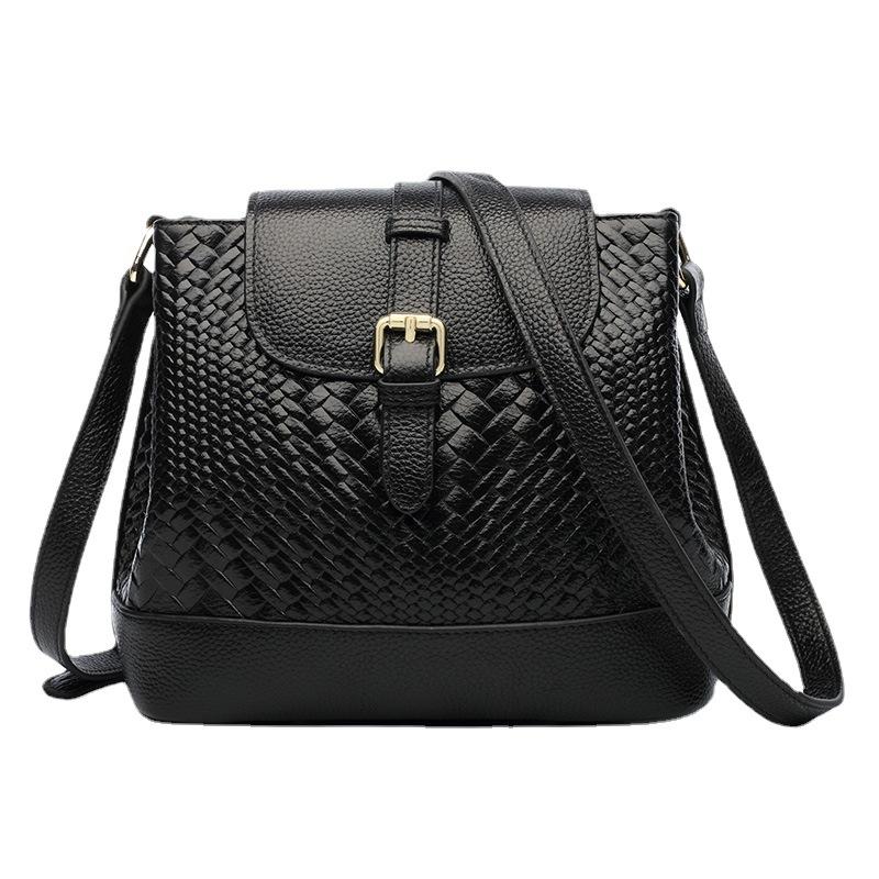 Women's Bag New Temperament One-shoulder Crossbody Bag for Women's Fashionable and Versatile Large Capacity Cowhide Bag