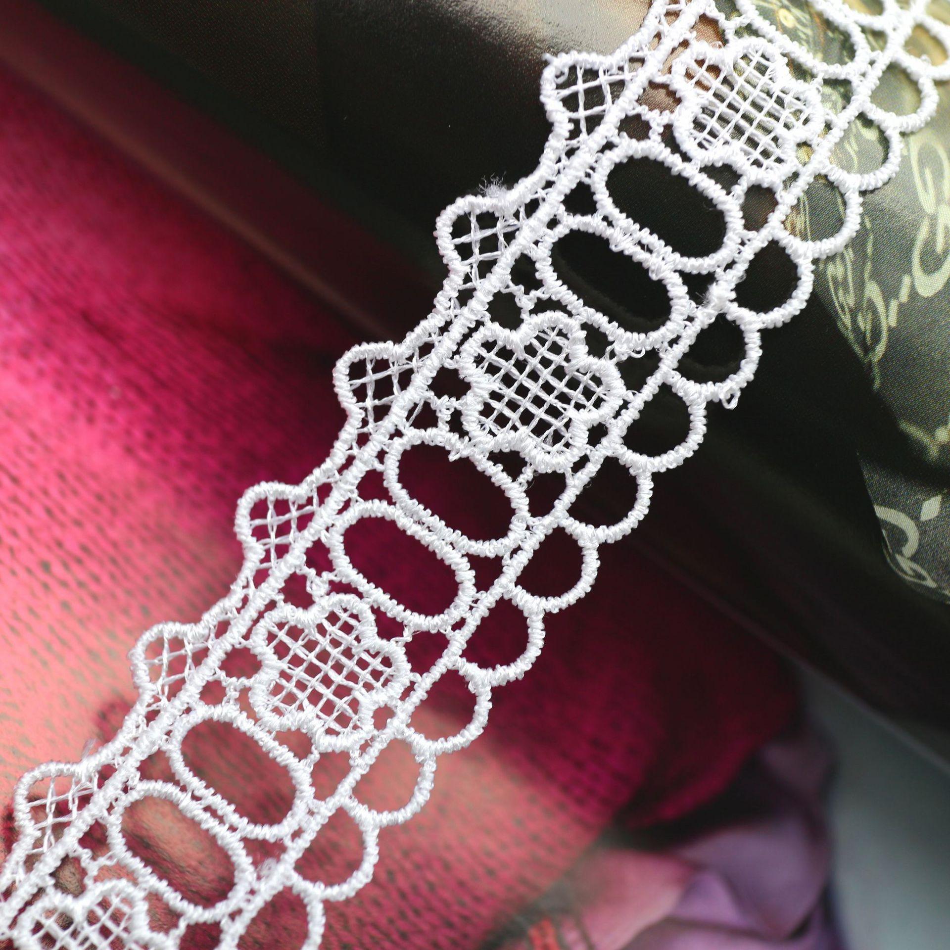 

New Polyester Light 2.5 Cm Thin Line Barcode Lace Clothing Accessories Lace Accessories Diy Handmade Accessories Lace GJ40713