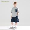 Mucmukn Boys' Streetwear Tactical Cargo Shorts