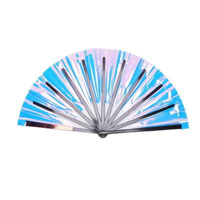 Large Folding Fan Stylish Portable Foldable Handheld Fan for Dancing Wedding Festival Party Clubs