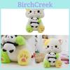 Meowlege Bear Plush Toy Kids Gift Soft Cotton Cuddly Doll For Children