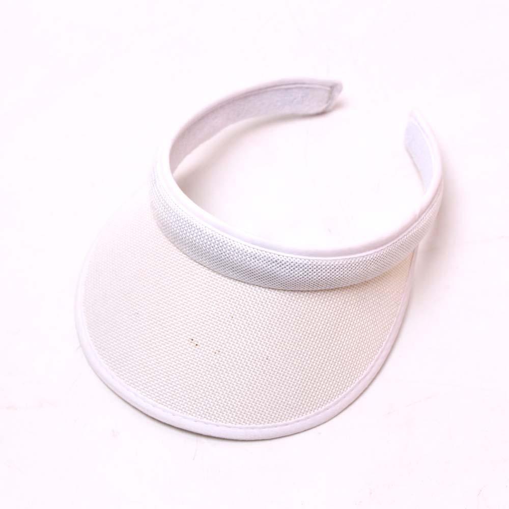 Clip On Womens Sun Visor Ladies Hat Cotton Clip On Sun Visor Tennis Golf Beach