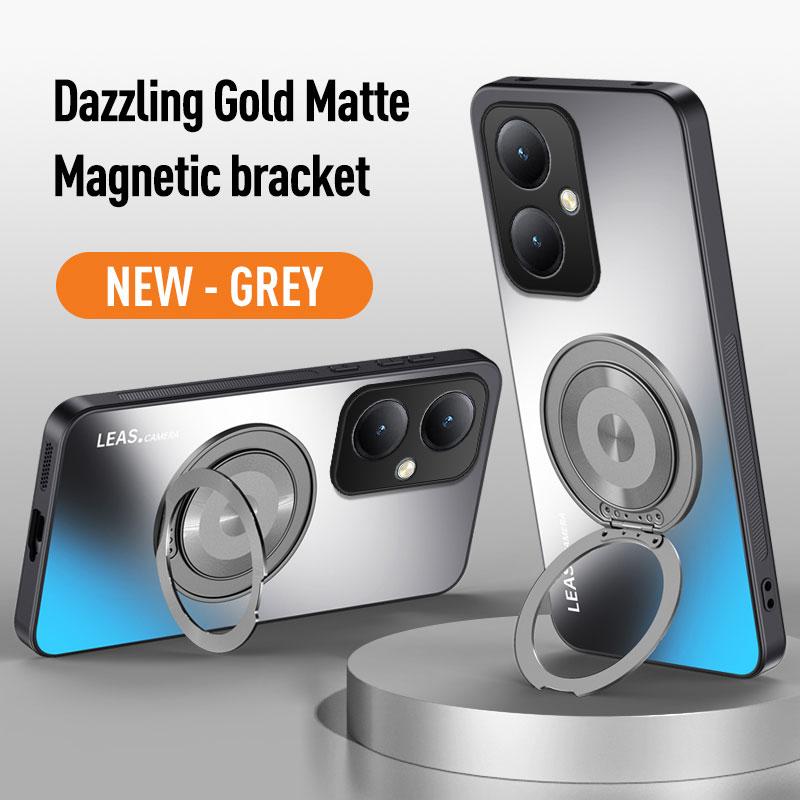 

Для Honor 400 200 100 90 70 50 Pro X9A X9B X9C X8B Magic 7 Lite Магнитное кольцо-подставка Задний чехол для телефона Кольцо Защитная крышка для линз Honor Magic7 серый