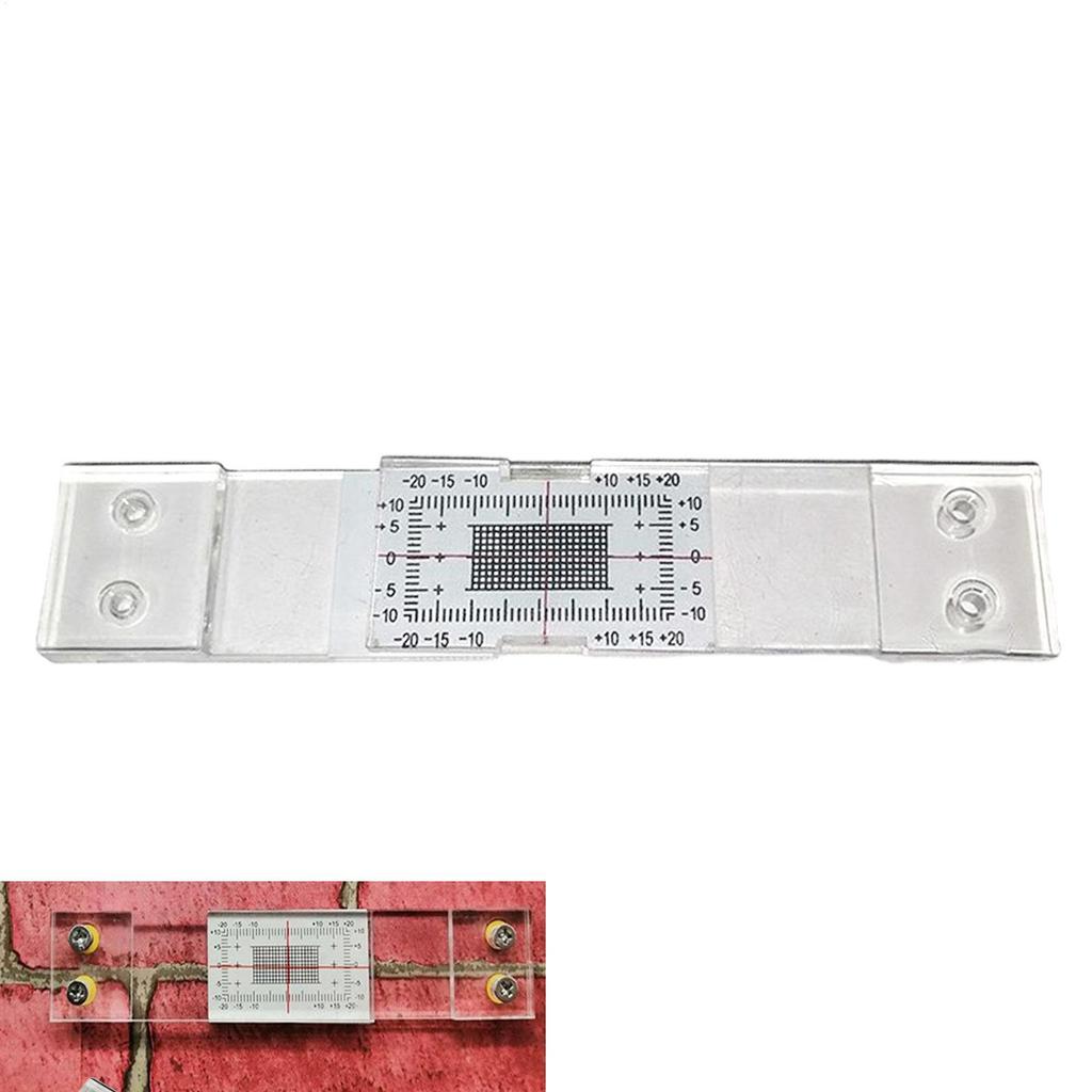 Crack Gauge Monitor gauge Accurate Crack Monitoring Recorder Standard Crack Monitor for Building Walls for Monitoring Wall Crack