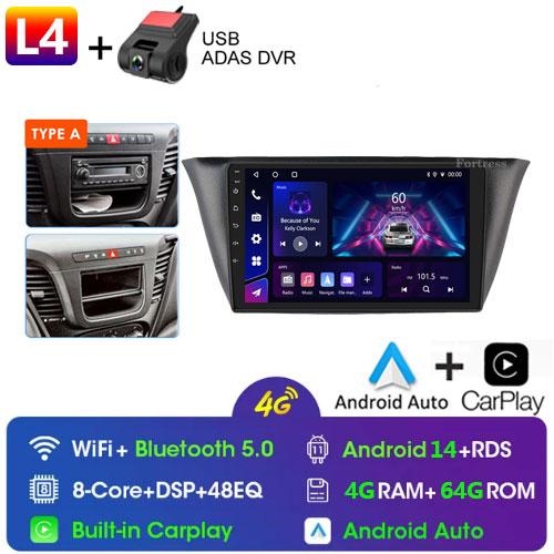 For Iveco Daily 2013-2021 Android Car Radio Intelligent System Multimedia Player Navigation GPS Carplay Touch Screen Auto Stereo