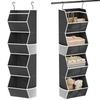 Modern Multicompartment Closet Hanging Bag With Large Capacity For Bedroom Storage And Shoes