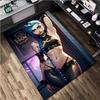 Jinx Fantasy Warrior Home carpet Office Decorative Carpet For Living Room Bedroom Door Mat Floor Rug Computer Chair Area Rug
