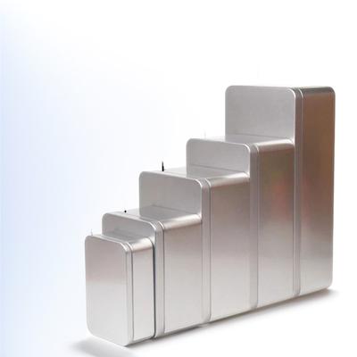Mini Tinplate Soap Box Hairpin Metal Rectangular Iron Box Small Square Storage Jewelry Nail Beauty Candy Coin Pill Cases Drawer
