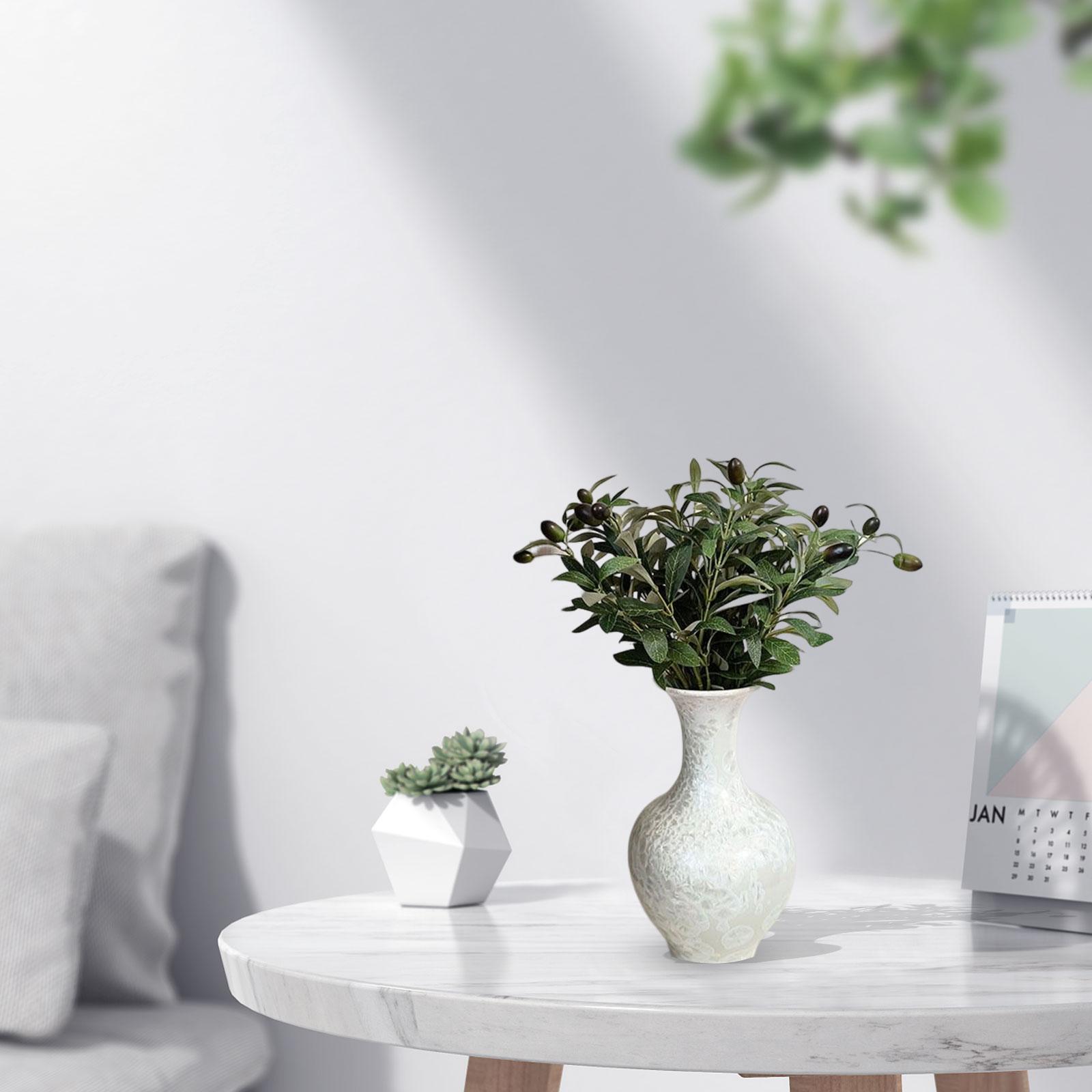 

Artificial Olive Branches Photo Props Fruits olive Branches for Desktop Wedding Backyard Indoor Decorative